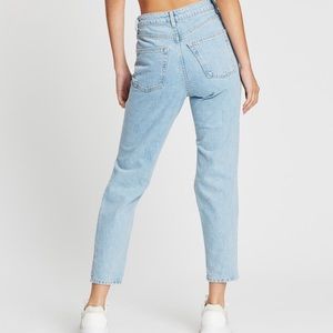 Topshop high waisted mom jeans